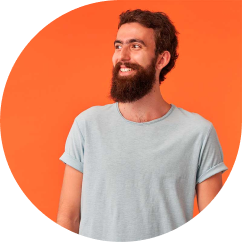 Man with a beard